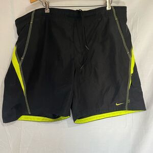 Nike men’s size xl swim trunks black